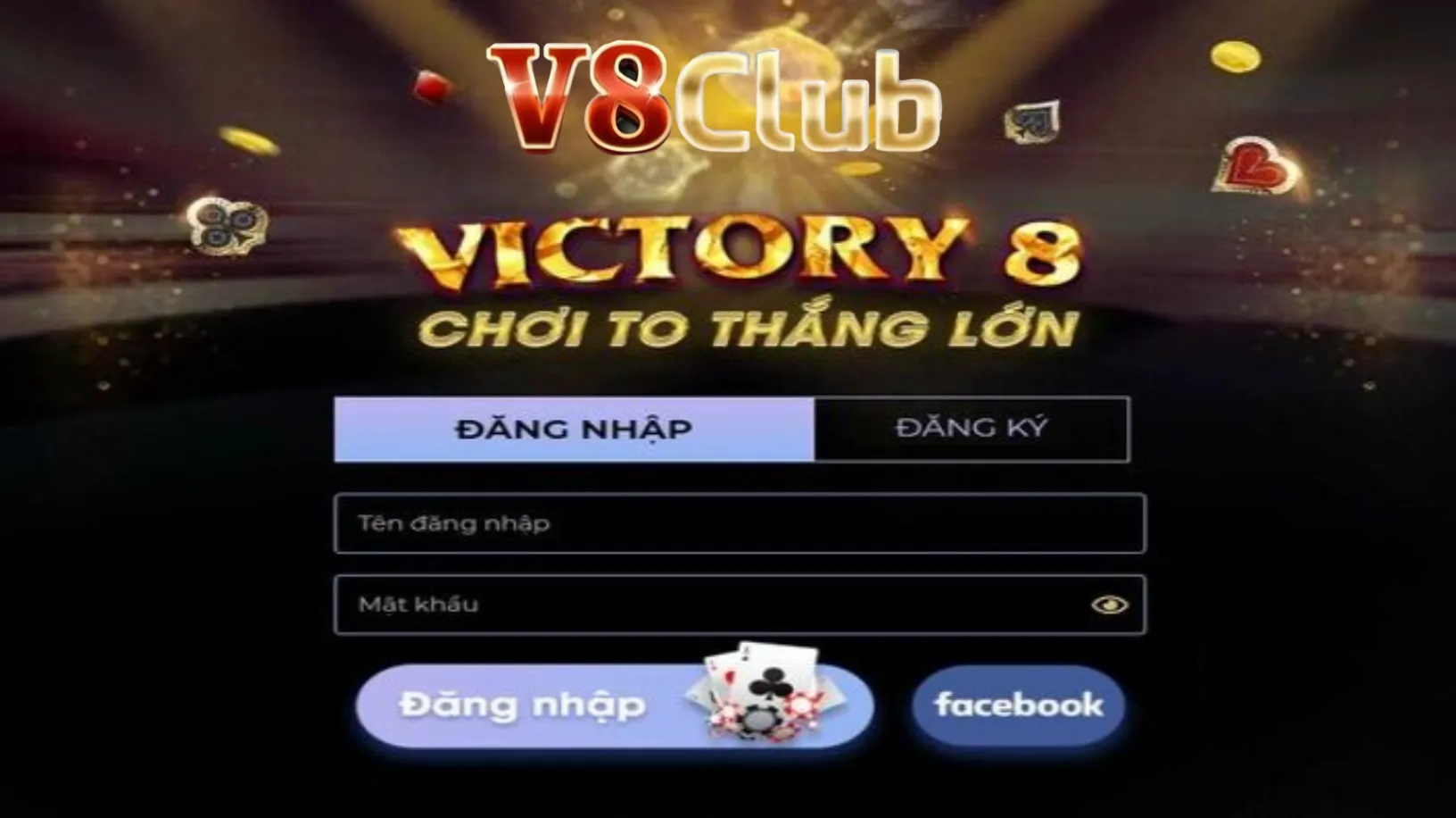 Quy trình đăng nhập V8club