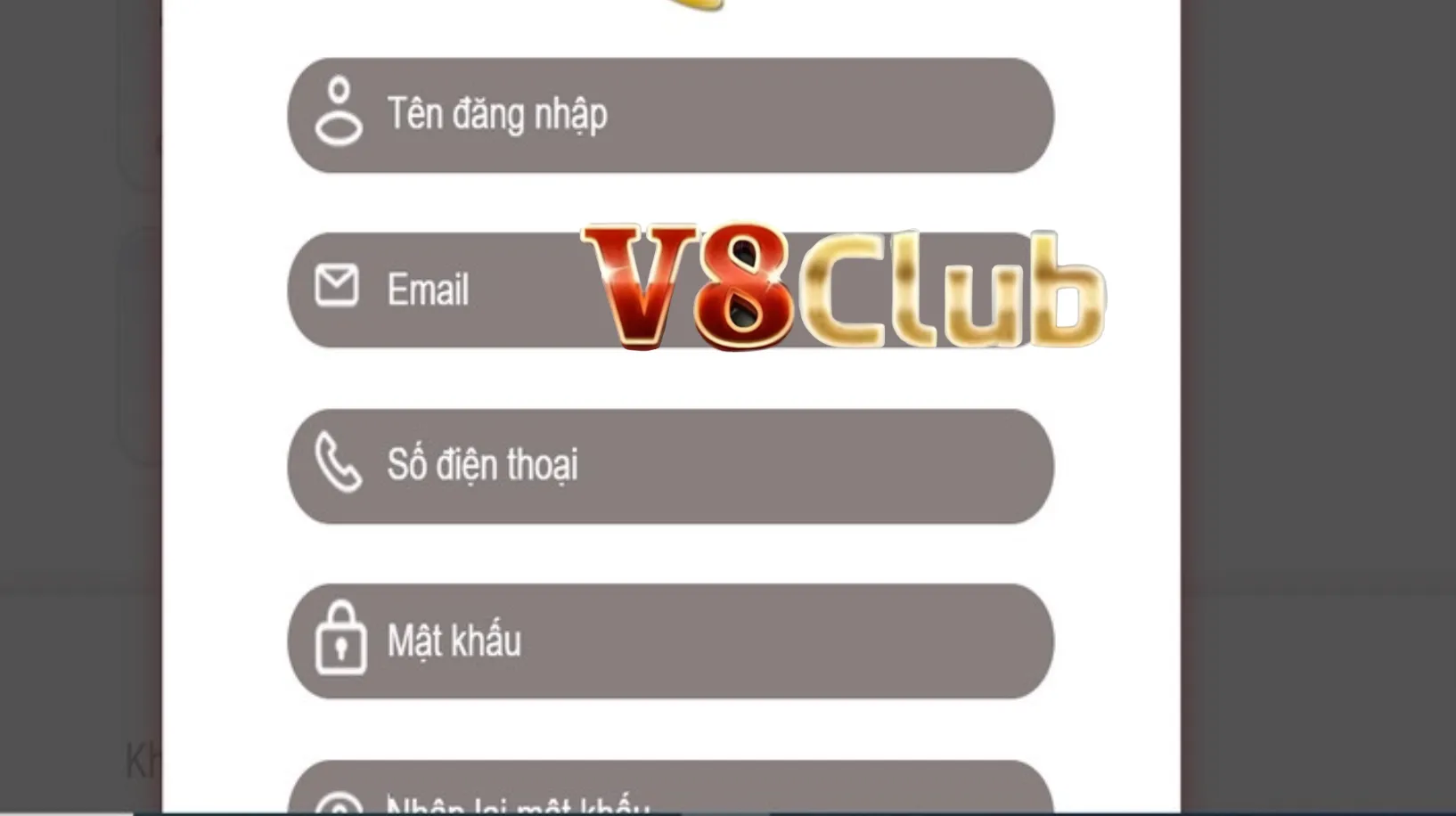 Quy trình tạo nick game V8club chơi liêng đơn giản