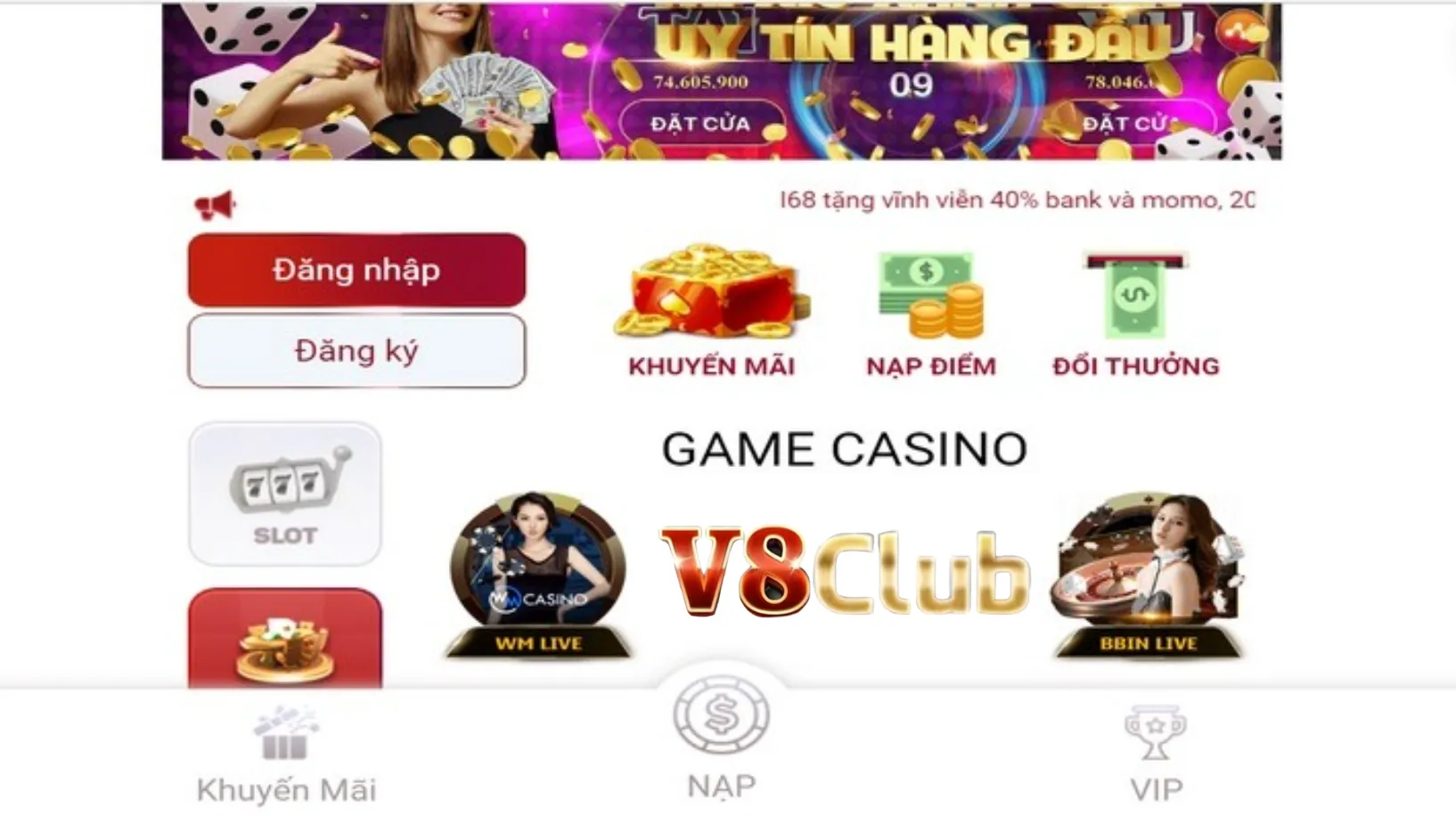 Khám phá kho Game bài V8club hay nhất