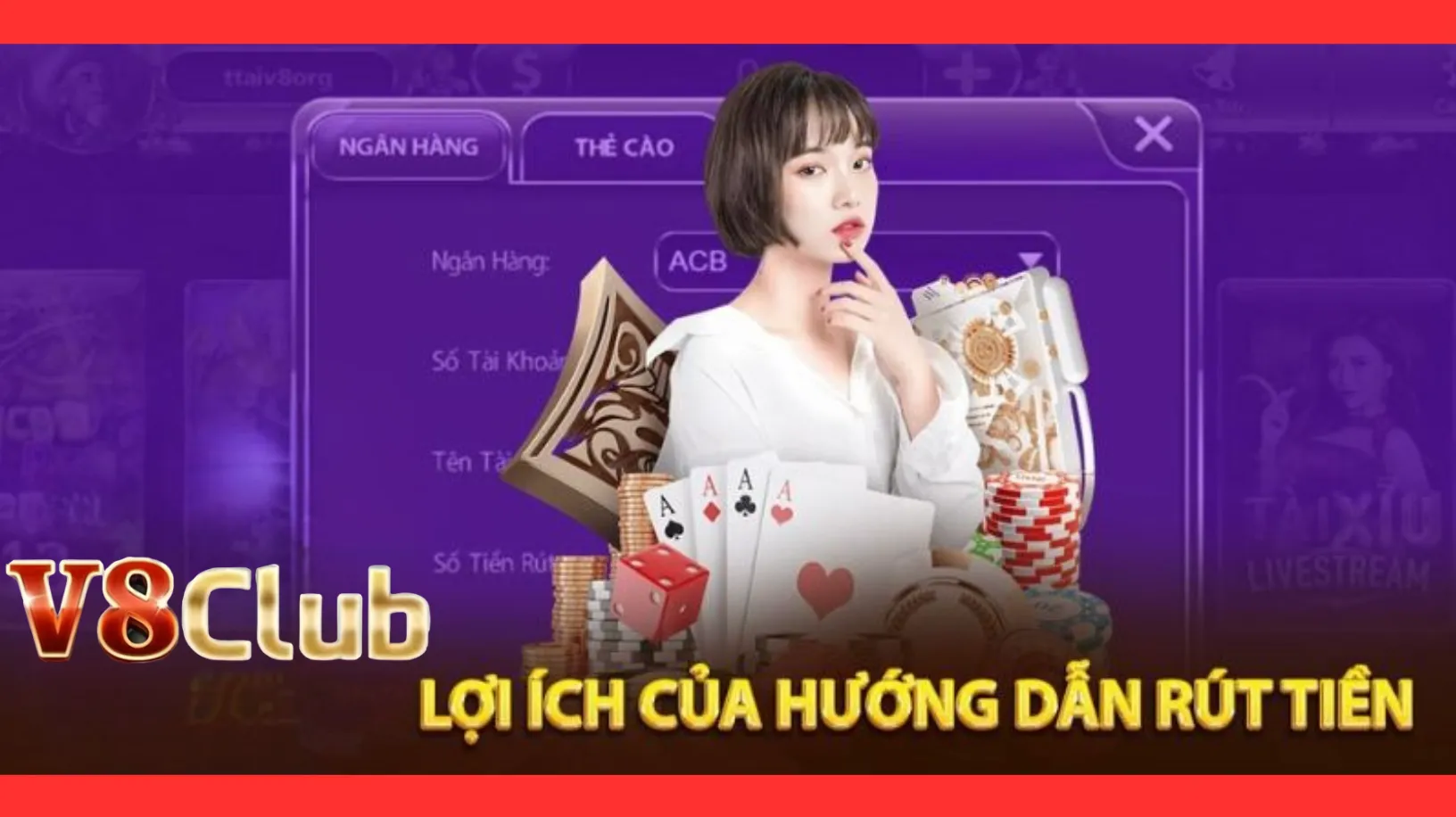 Các bước và lưu ý quan trọng khi rút tiền V8club