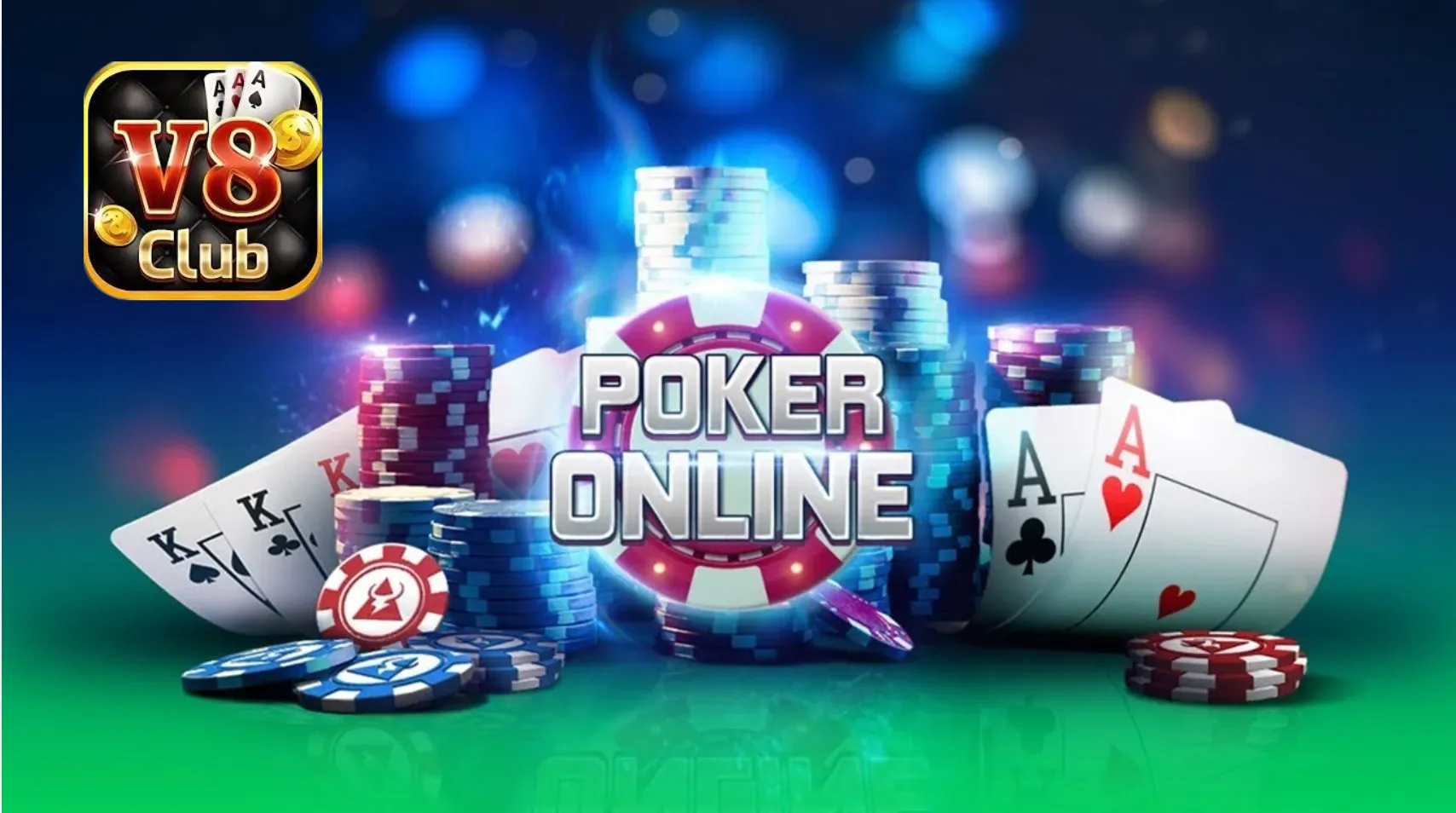 Game Poker V8club không khó nếu biết mẹo chơi game